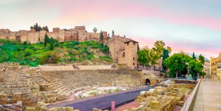 Het Alcazaba van Málaga