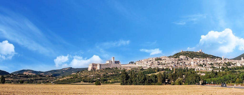 Assisi-schatten en St. Francis Wood-tour