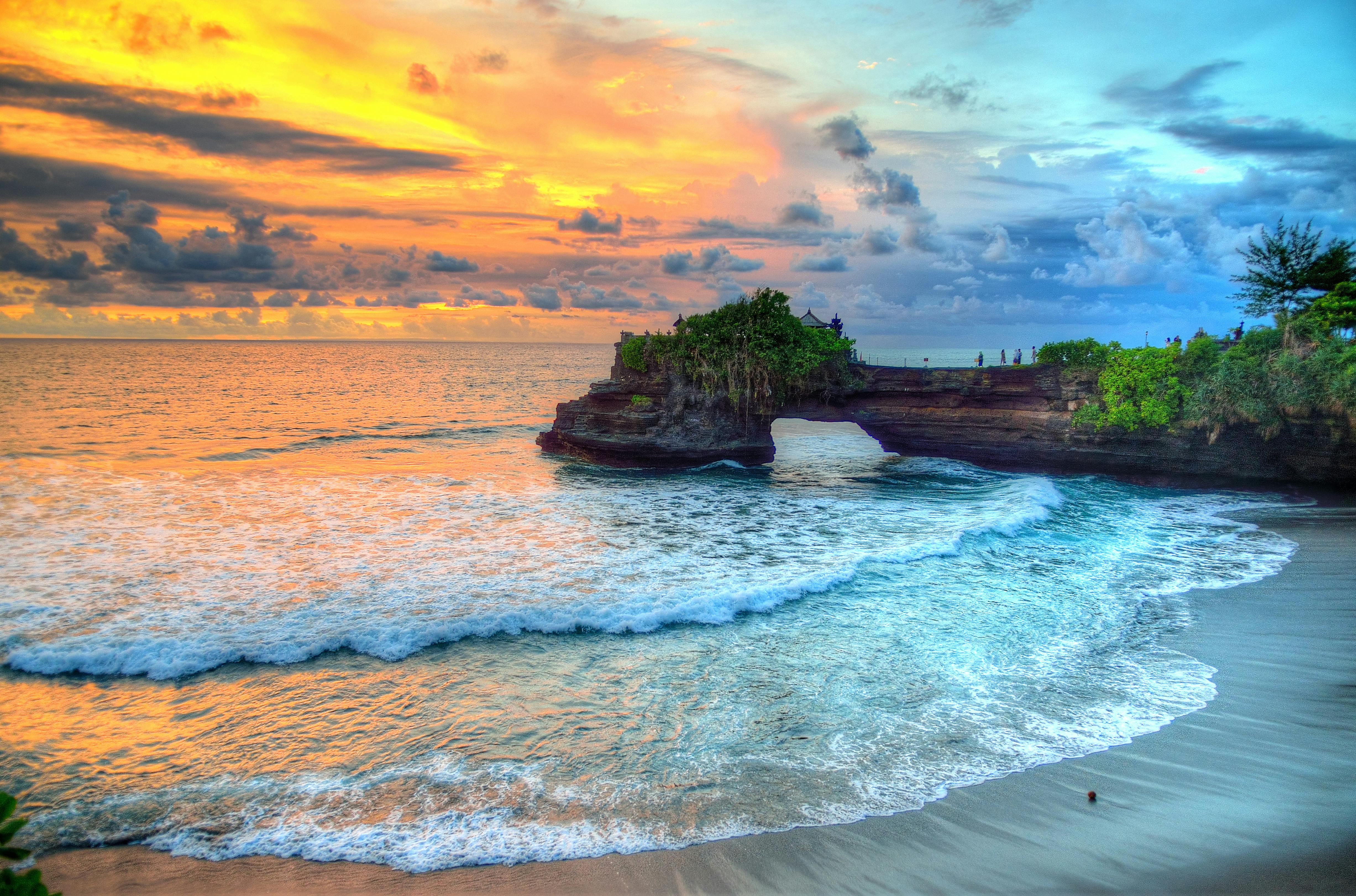Sunset at Tanah Lot Temple with spa option Musement