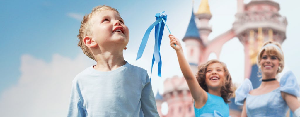 1-Park-Tagesticket für Disneyland® Paris mit Transfer ab Paris