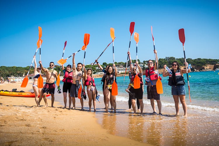 Kayaking and snorkeling experience in Costa Brava