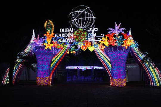 Entrance ticket to Dubai Garden Glow