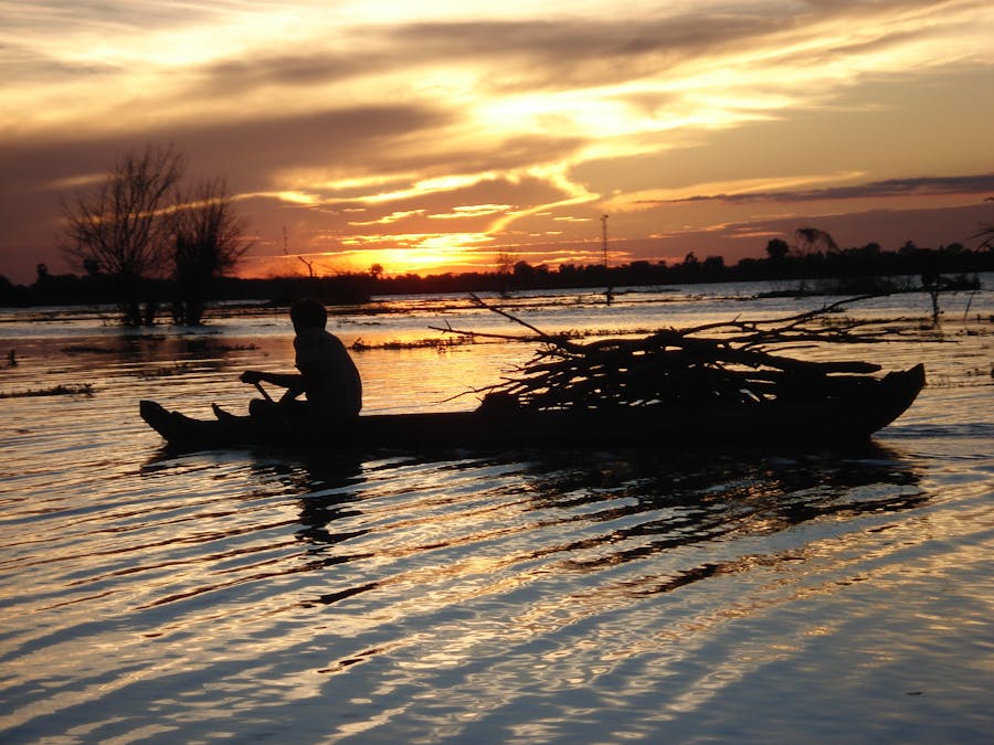 Mekong River Sunset