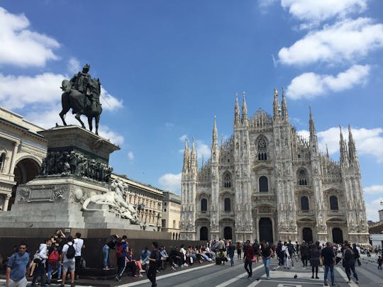 Guidad rundtur till Duomo och Sforza-slottet