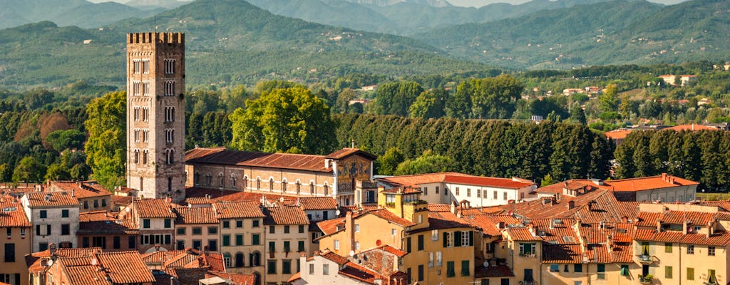 Essen und Wein Tour in der toskanischen Landschaft von Lucca