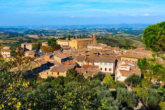 Excursion d'une journée en groupe pour les vins de Sienne, San Gimignano et Chianti au départ de Lucca