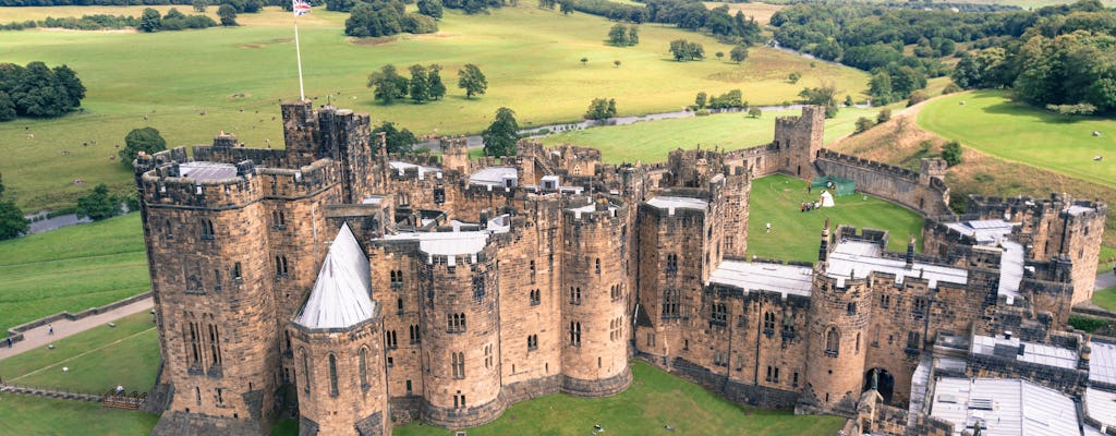 Grenzen platteland en Alnwick Castle dagtocht