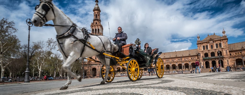 Tour privado pelo bairro de Santa Cruz, pela Catedral e pelo Real Alcázar