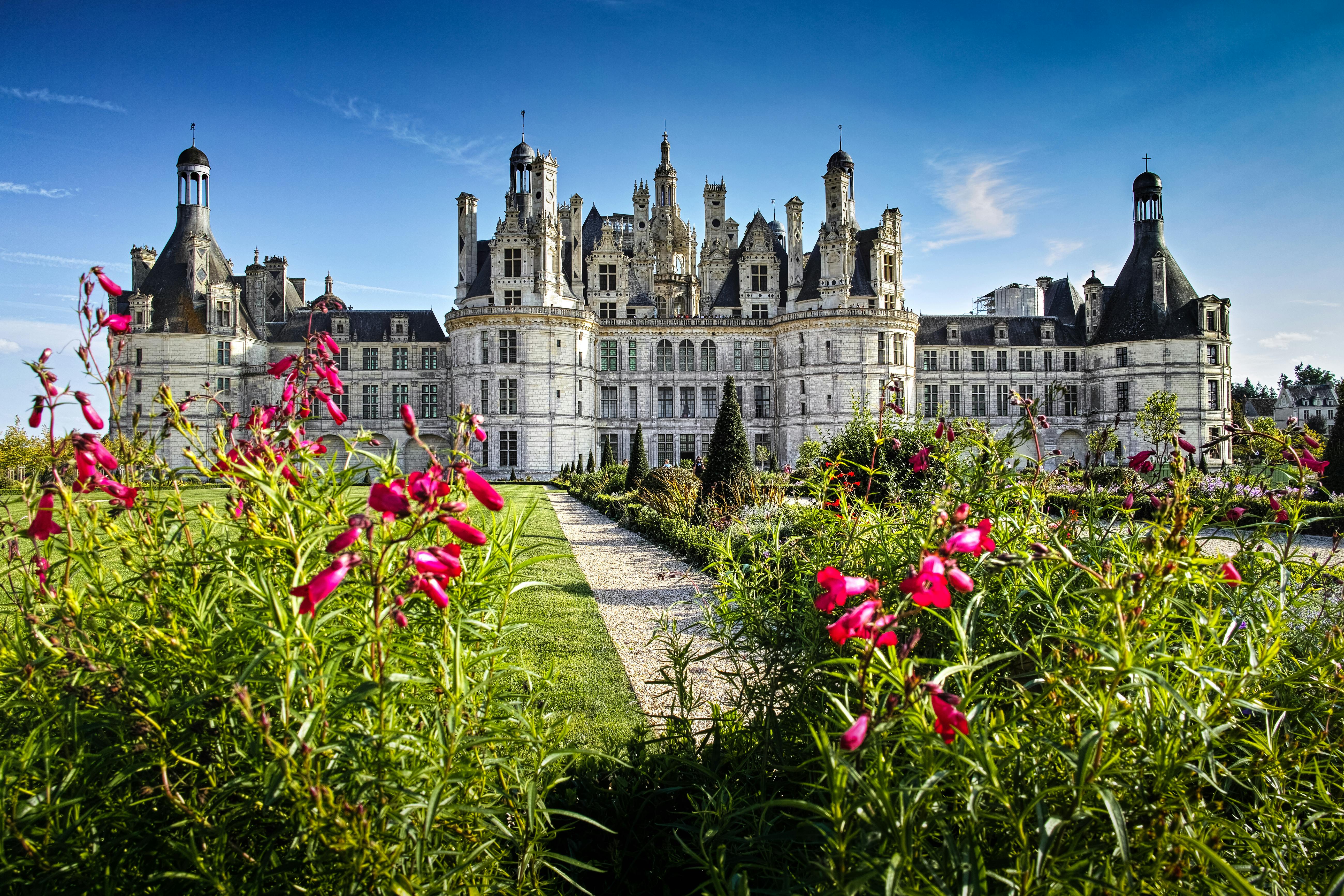 Excursion privée d'une journée aux châteaux de la Loire en train au départ de Paris