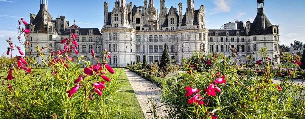 Excursion privée d'une journée aux châteaux de la Loire en train au départ de Paris