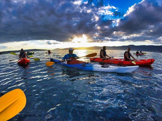 Split sea kayaking morning tour