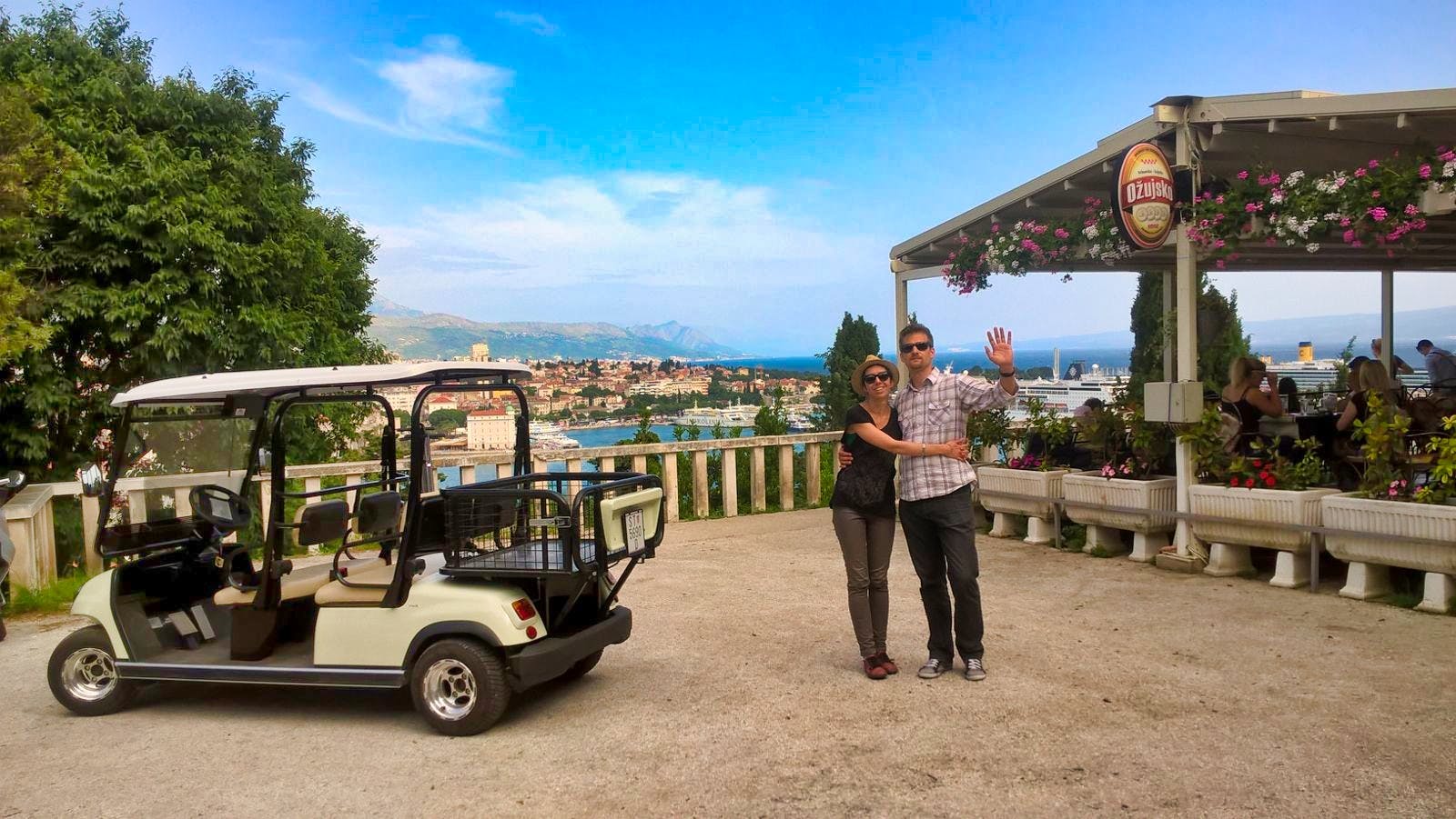 Private panoramic car tour of Split