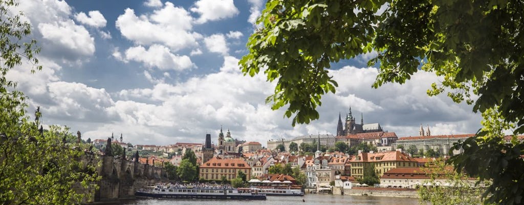 Paseo en barco por el castillo de Praga y el río del canal
