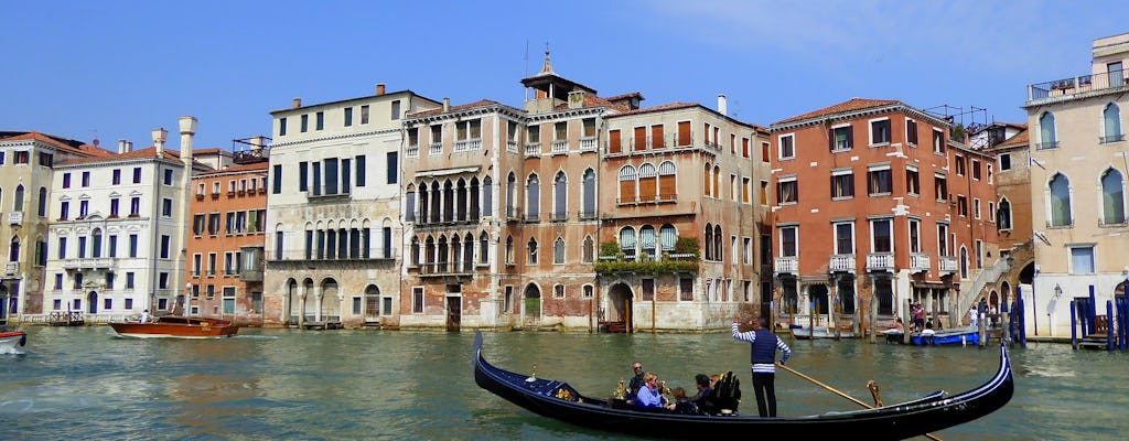 Private gondola ride from St. Mark's Square through the Bridge of Sighs