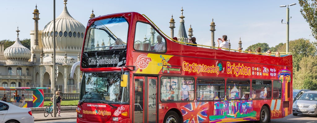 Wycieczka autobusowa typu hop-on hop-off po Brighton w ramach City Sightseeing