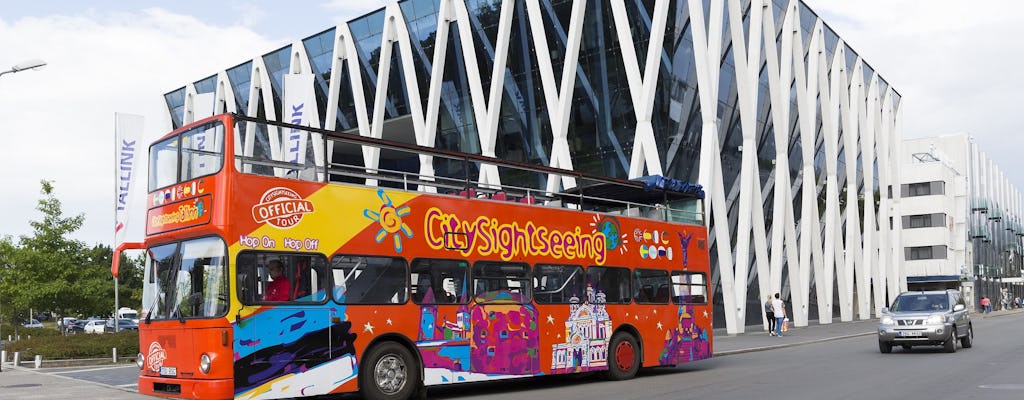 City Sightseeing hop-on hop-off bus tour of Tallinn