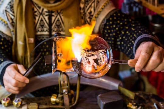 The magic art of Glass Blowing and Doge's Palace Guide book