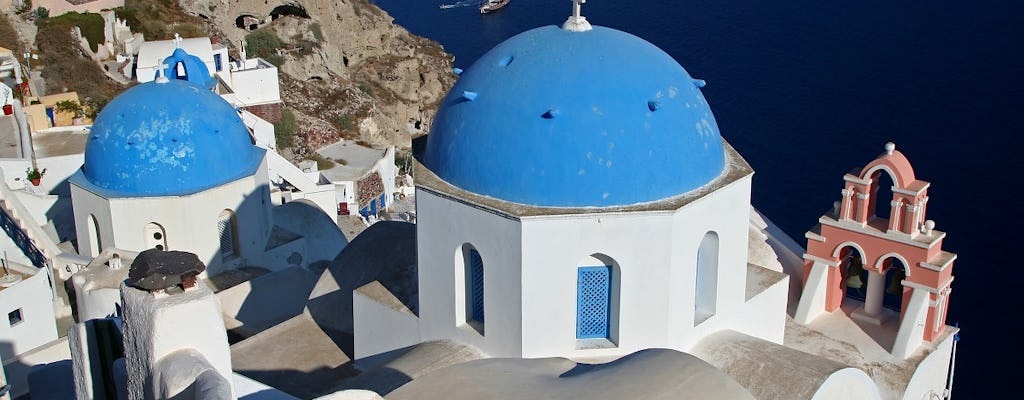 Eendaagse cruise naar Santorini vanuit Heraklion