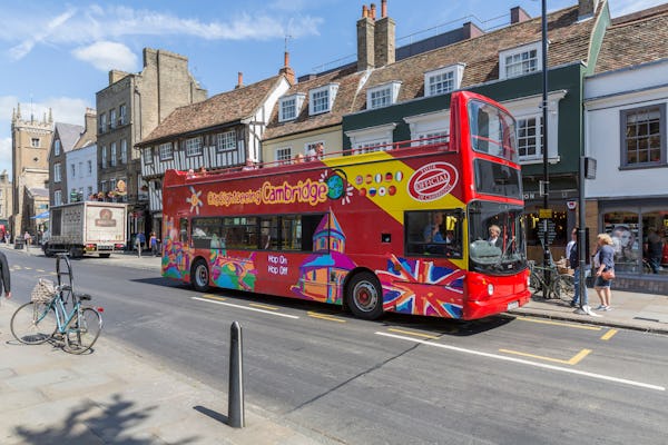 Tour in autobus hop-on hop-off City Sightseeing di Cambridge