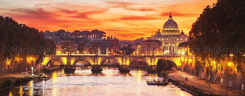 Tour fotográfico noturno em Roma