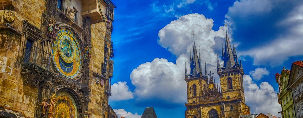 Prague full-day sightseeing package with dinner cruise