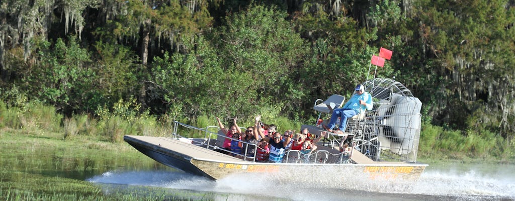 Paseo panorámico de 30 minutos en aerobote por los Everglades de Florida central con entrada al parque