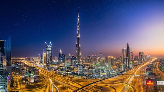 Visita nocturna a Dubái