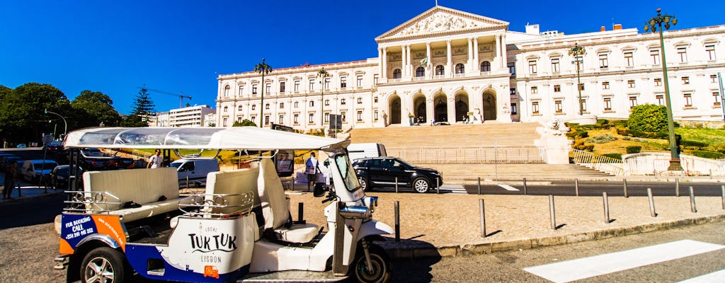 3-godzinny duży przegląd Lizbony tuk-tuk prywatna wycieczka