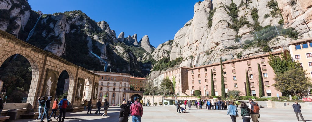 Tour mattutino di mezza giornata di Montserrat da Barcellona