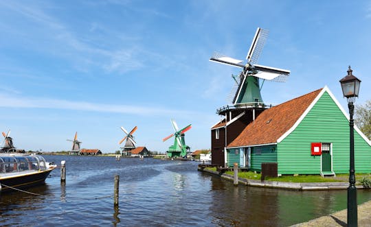 Półdniowa wycieczka do Zaanse Schans i rejs po kanałach Amsterdamu