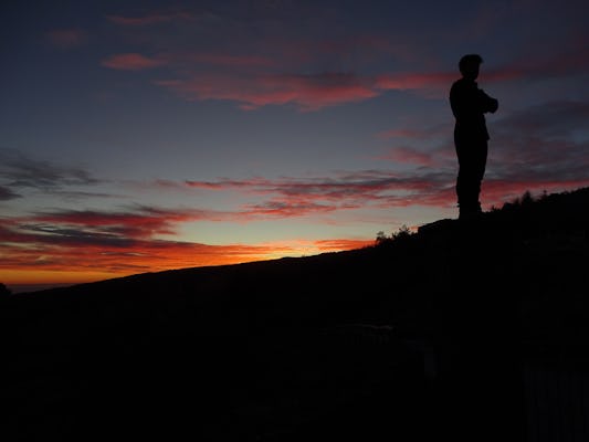 Excursão ao pôr do sol no Etna com um jipe 4x4
