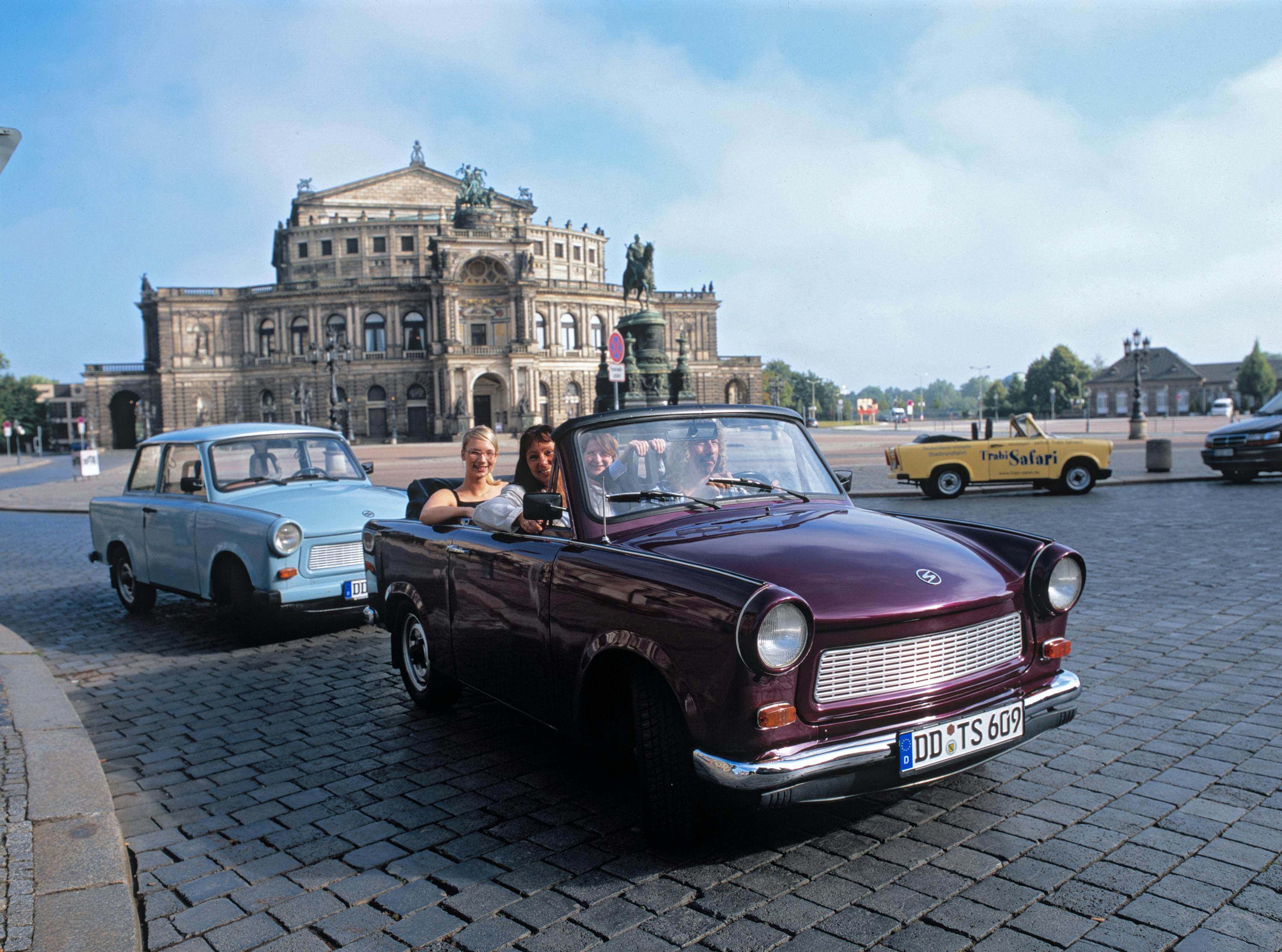 Dresden 75 minut Trabi Safari