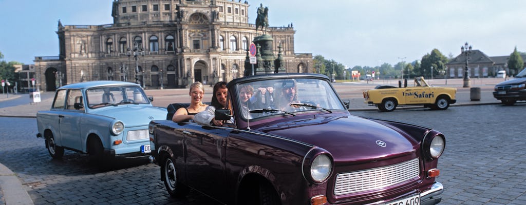 Dresden 75 minut Trabi Safari