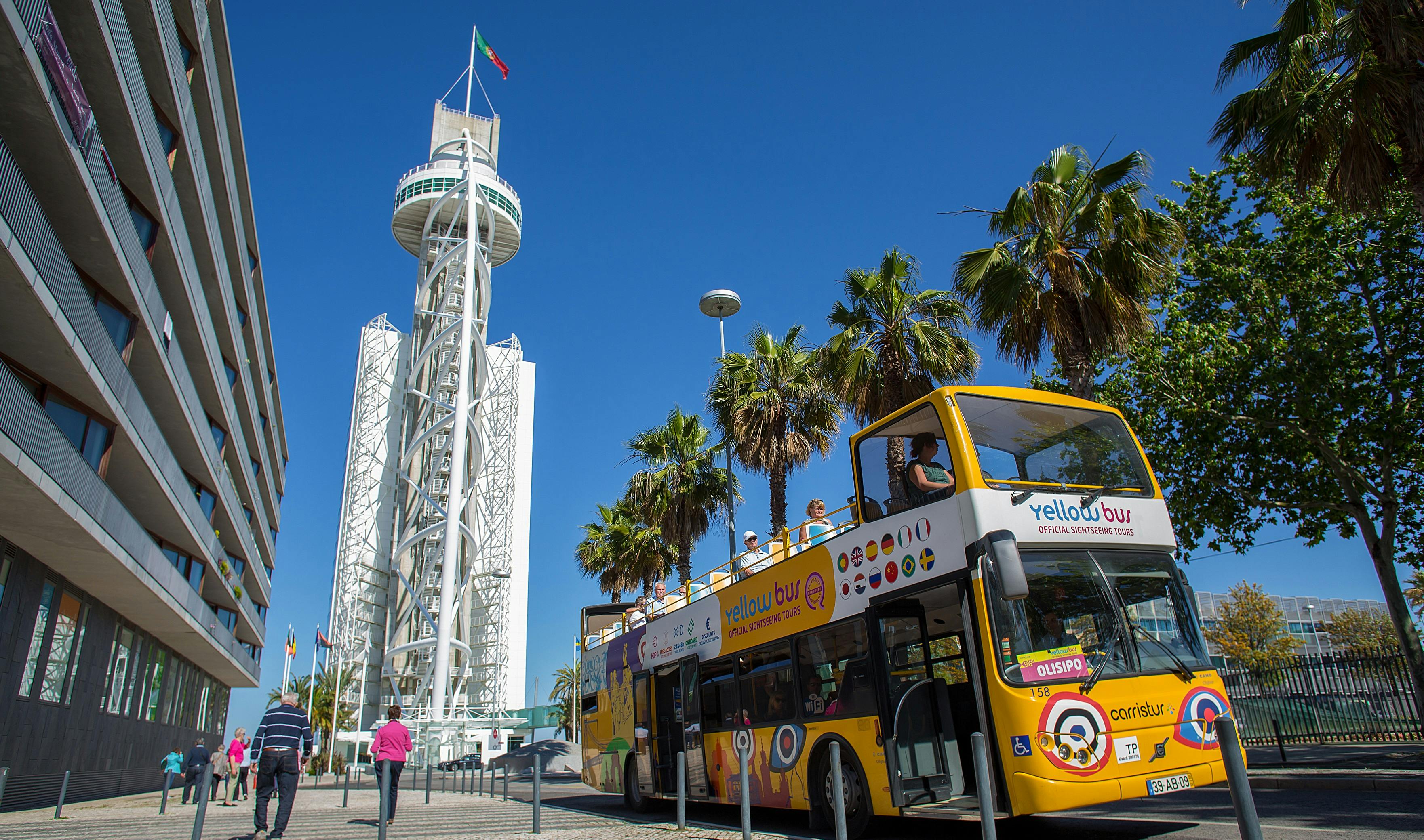 Entradas para el Oceanario y recorrido en bus turístico por la Lisboa moderna