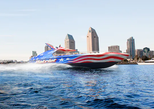 San Diego Patriot jet boat thrill ride