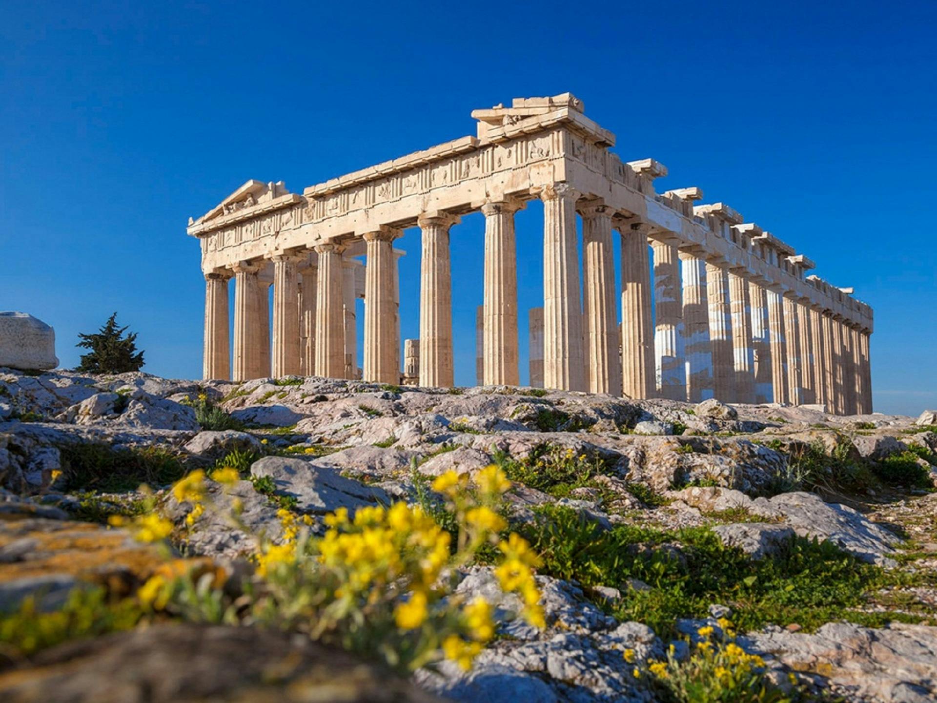 Akropolis i Athen med billet til audiorundvisning på det arkæologiske sted