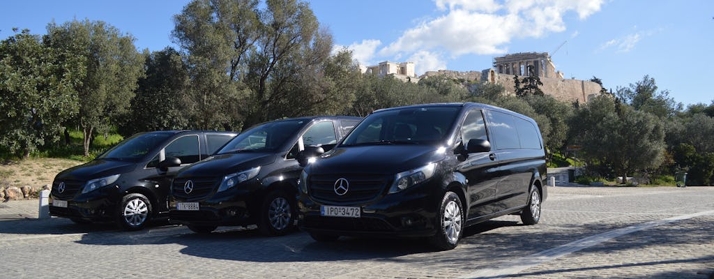 Athene airport shuttle bus service