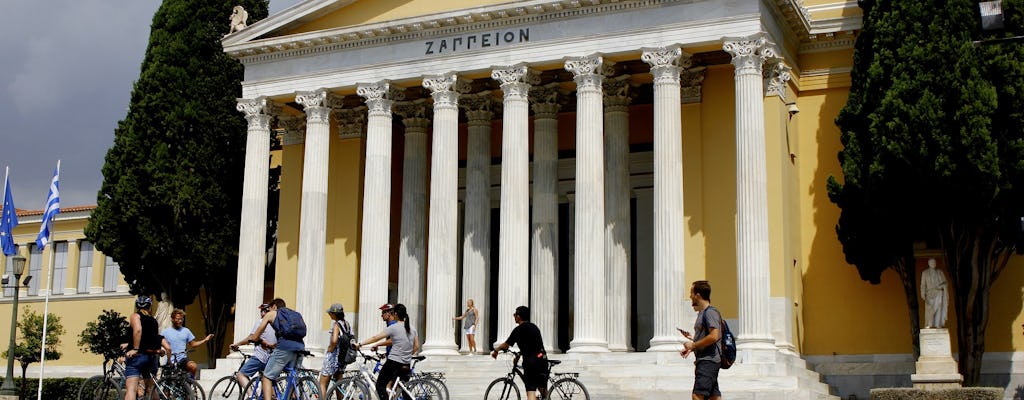 Афины, тур на закате велосипед