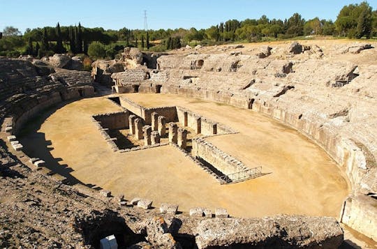 Spiele der Throne und Roman Empire Italica Tour in Sevilla