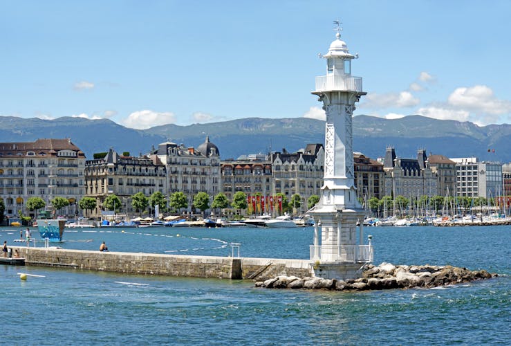 Geneva city tour and boat cruise