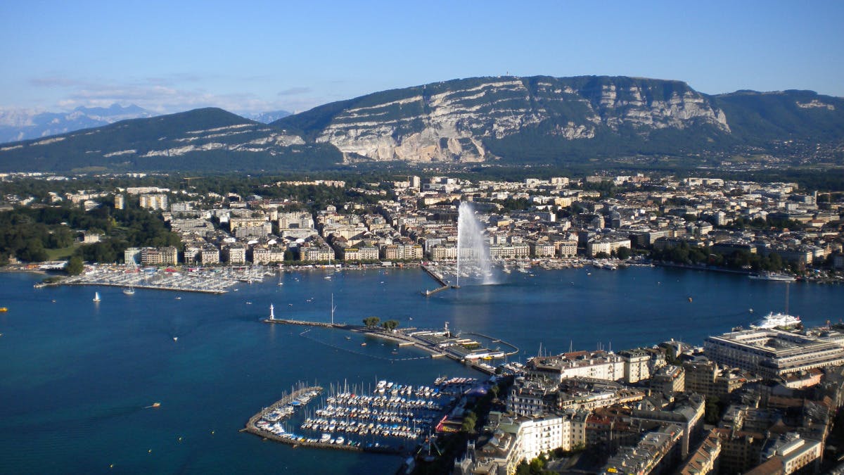 Genfer Stadtrundfahrt und Bootsfahrt