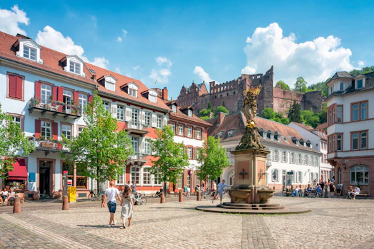 Guided walking tour in Heidelberg