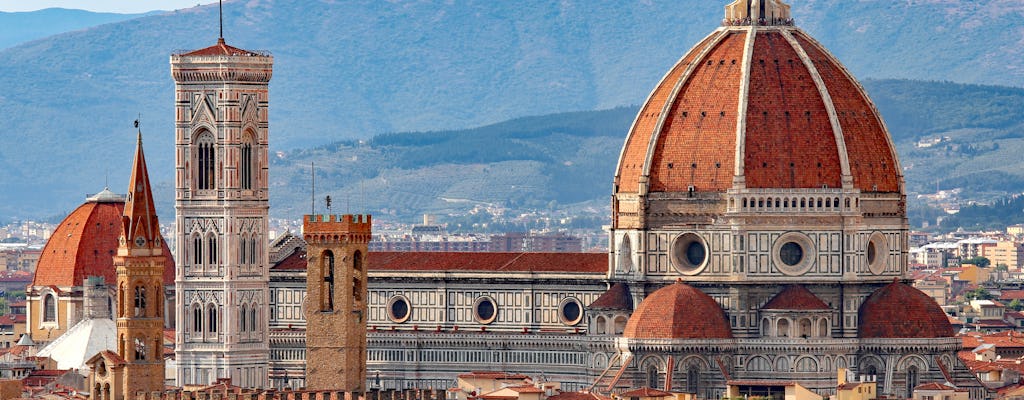 Entrée à la cathédrale de Florence, le clocher de Giotto, la crypte, le baptistère et le musée de l'Opéra du Duomo
