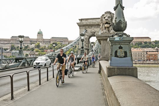 Boedapest Donau uitzicht fietstocht