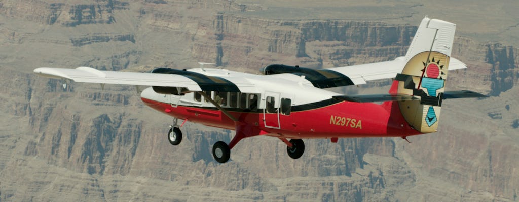 Tour aereo e terrestre del Grand Canyon North con ATV da Las Vegas