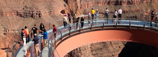 Experiência na Skywalk do Grand Canyon