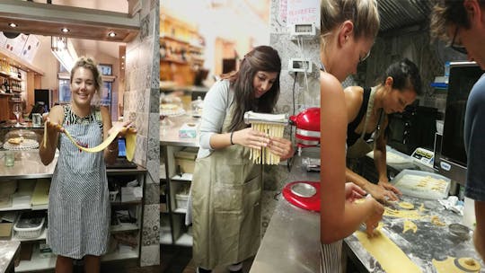 Aulas de macarrão fresco feito à mão em Florença