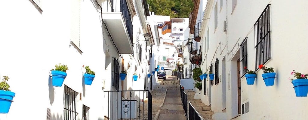 Visite à pied de Mijas en groupe