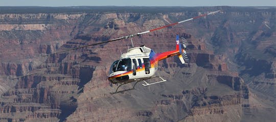 Gran Cañón Deluxe con vuelo, helicóptero y todoterreno desde Las Vegas