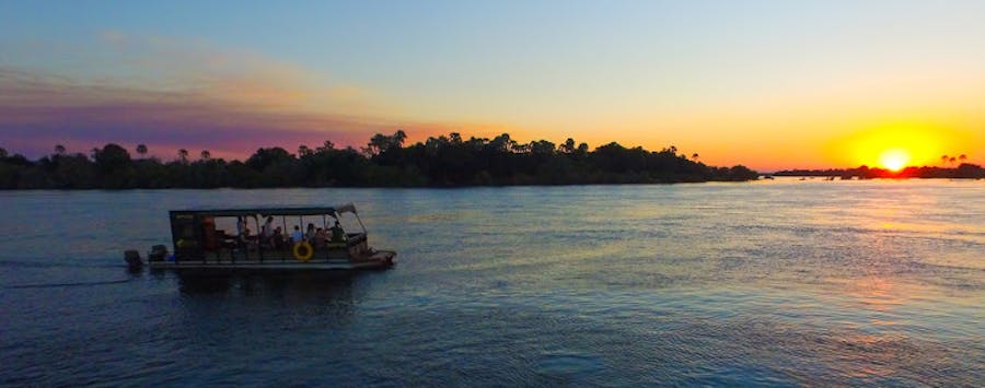 Sunset Cruise Bushtracks River Safari from Zimbabwe